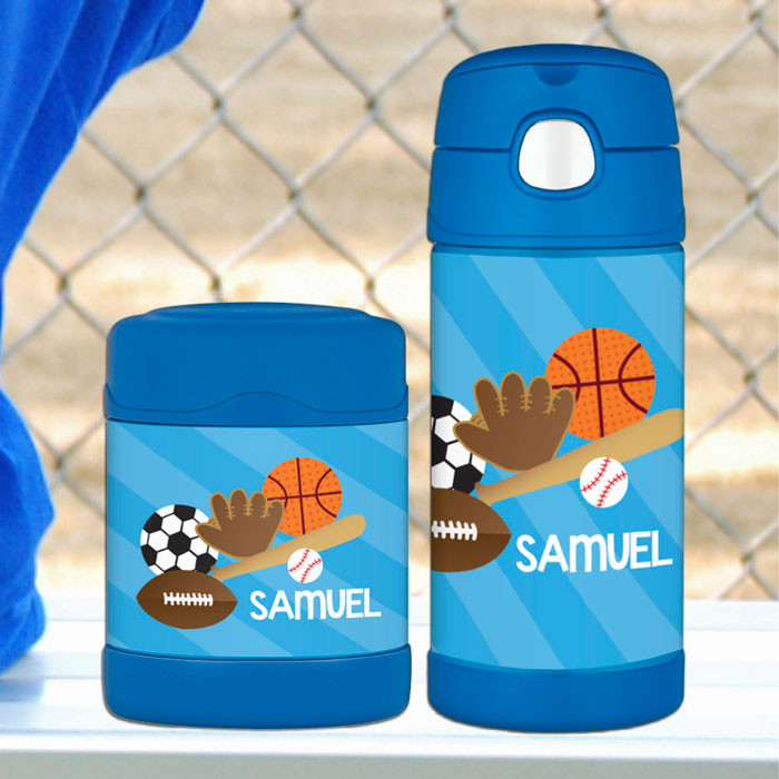 Sports Fan Thermos Bottle