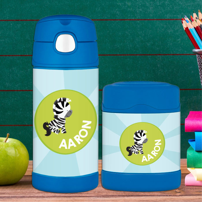 Cute Baby Zebra Thermos Bottle