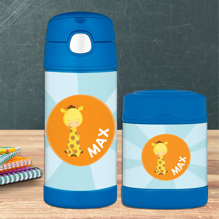Cute Baby Giraffe Thermos Bottle