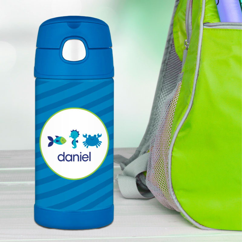 Cute Undersea Creatures Drinking Bottle