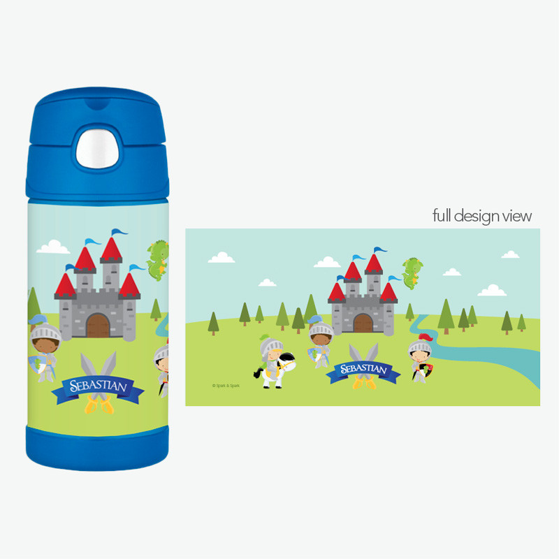 The Three Knights Thermos Bottle