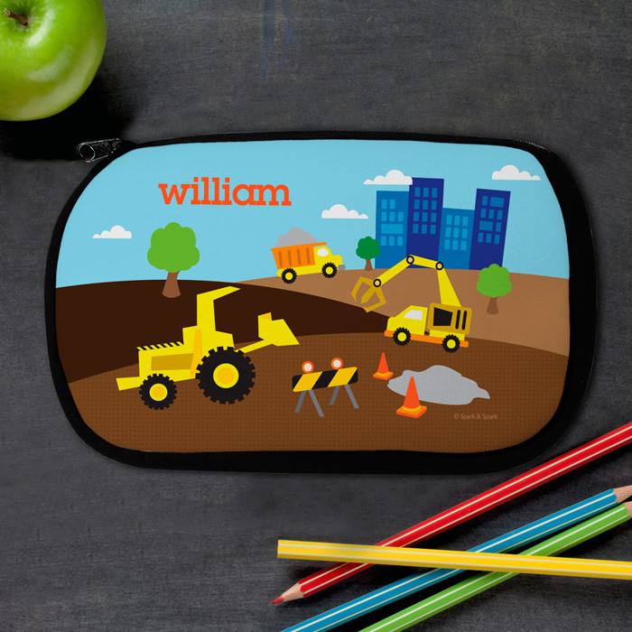 Construction Site Pencil Case by Spark & Spark