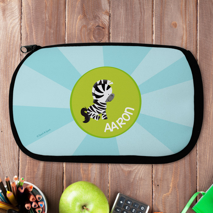 Cute Baby Zebra Pencil Case by Spark & Spark