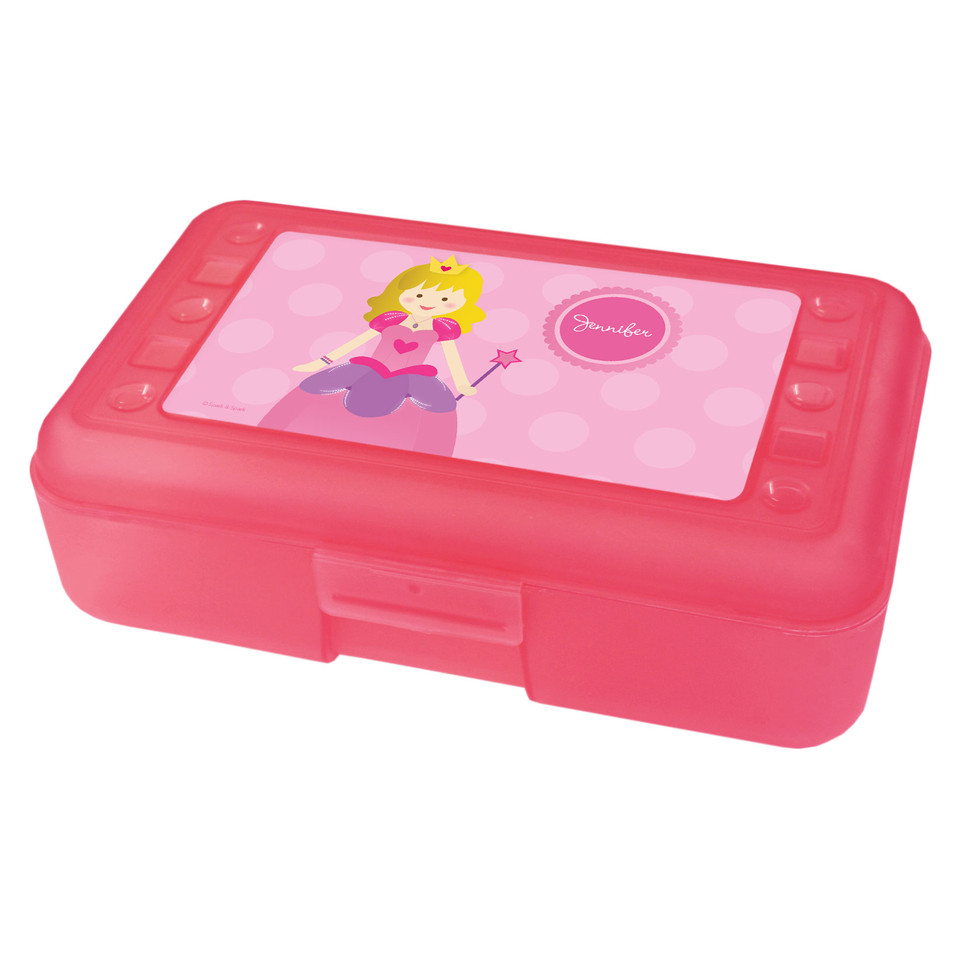 Cute Princess Personalized Pencil Box