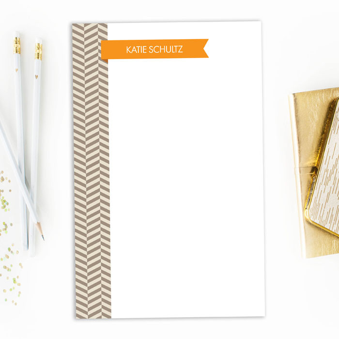 Up and Down Flag Custom Notepad