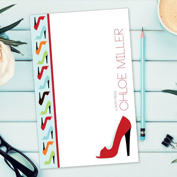 Love for Shoes Custom Notepad