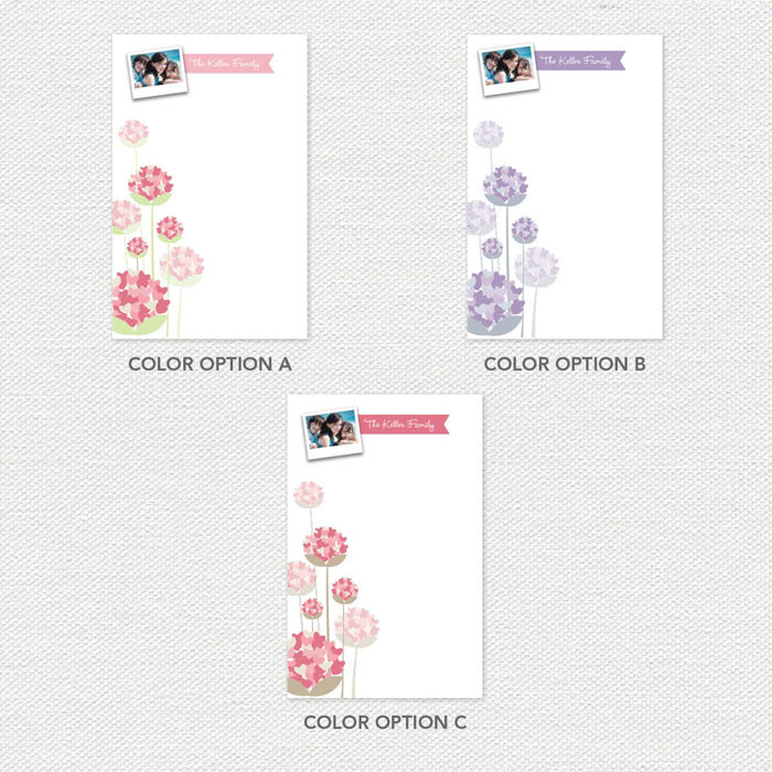 Poms Poms Photo Custom Notepad