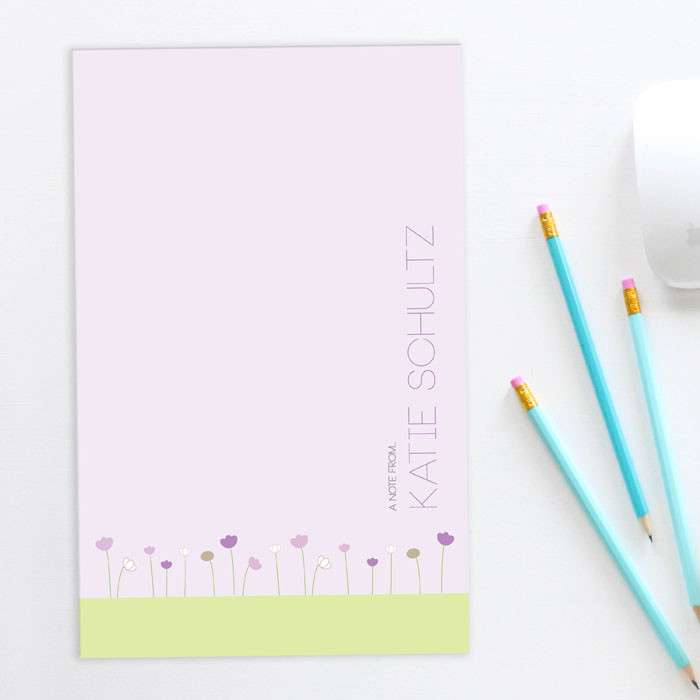 Sweet Field Custom Notepad