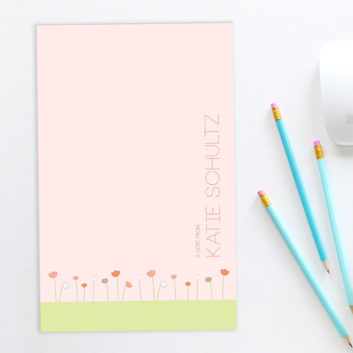 Sweet Field Custom Notepad