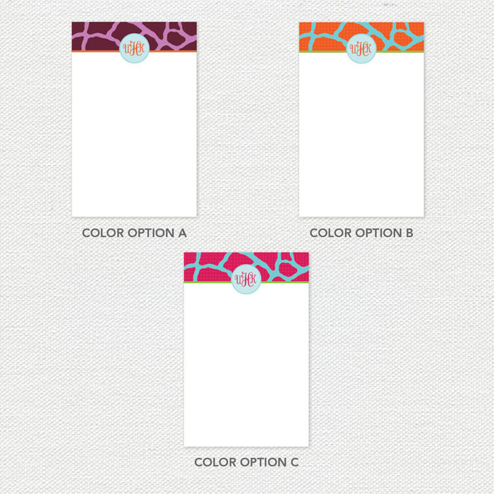 Cute Rocks Custom Notepad