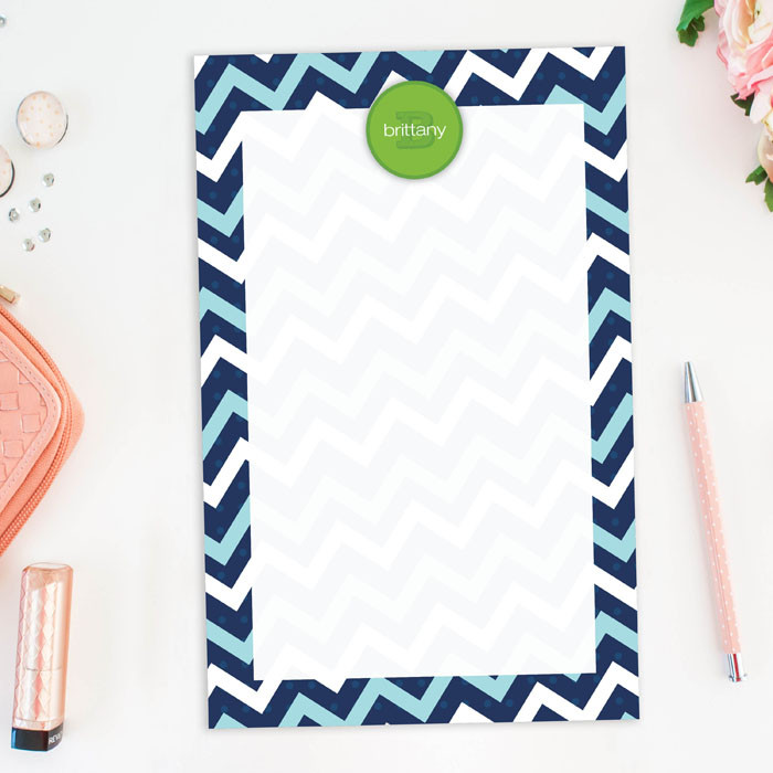 Mod Chevrons Custom Notepad