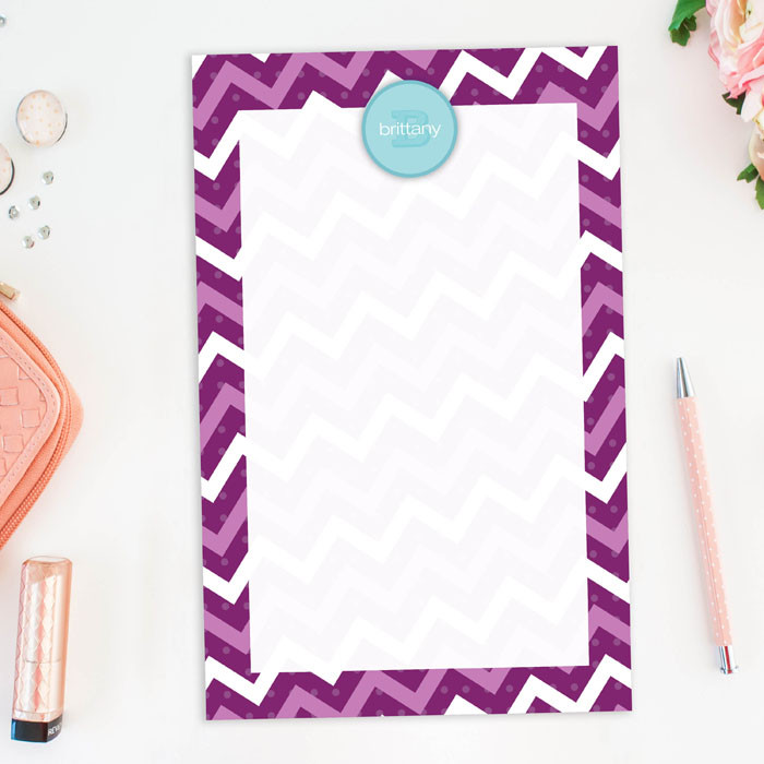 Mod Chevrons Custom Notepad