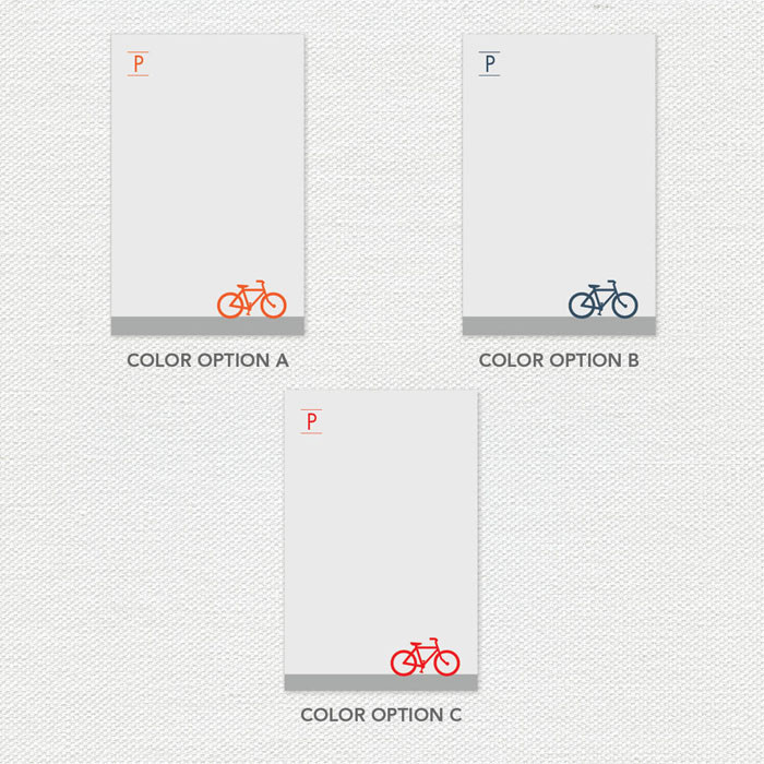 Bike Ride Custom Notepad