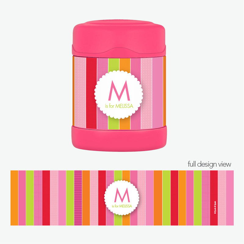 Bold & Fun Stripes Thermos Food Jar