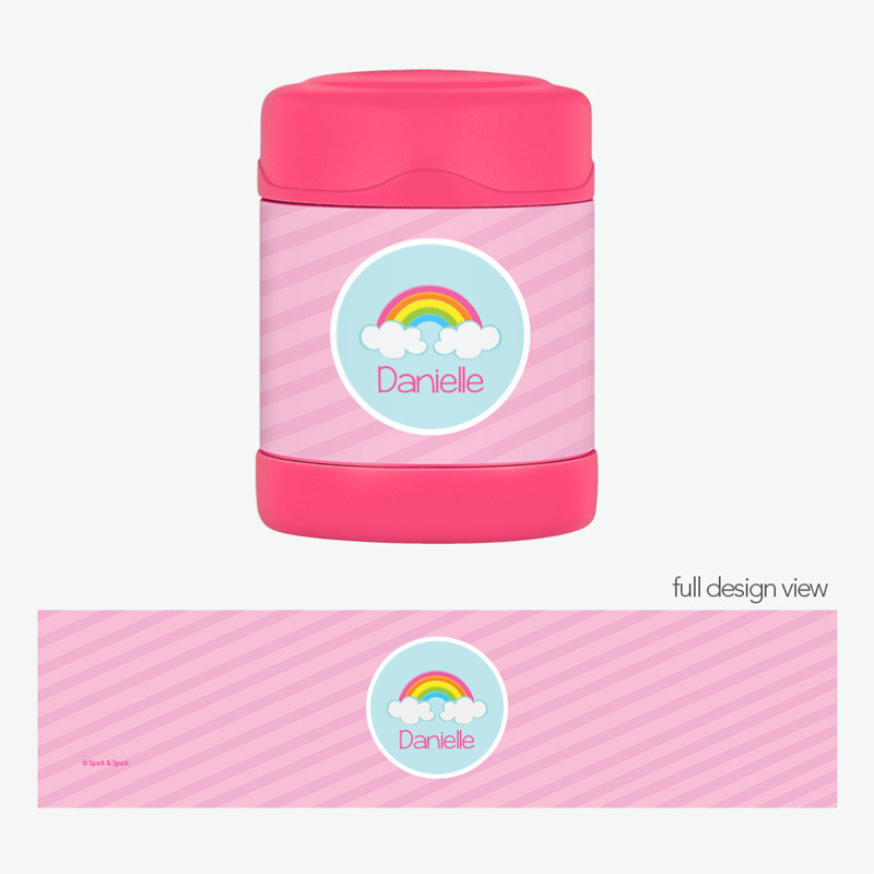 A Rainbow in the Sky Thermos Food Jar