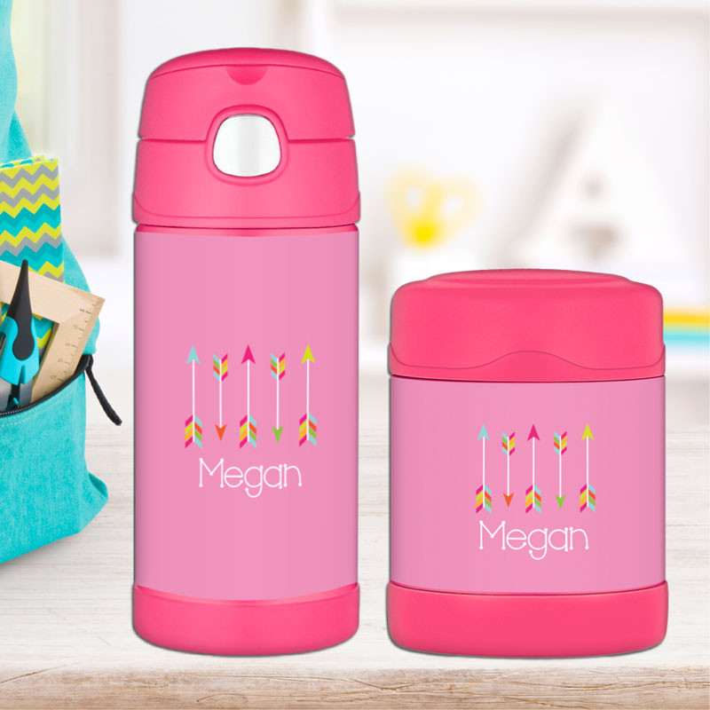 Colorful Arrows Thermos Food Jar