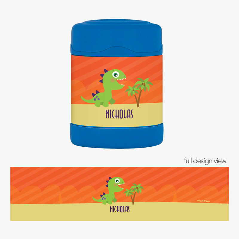 Baby Dinosaur Thermos Food Jar