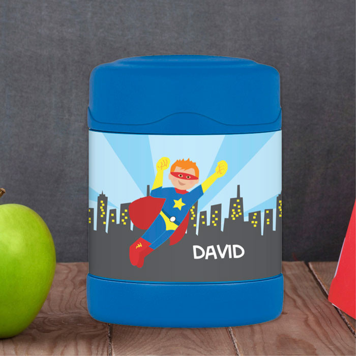A Cool Superhero Thermos Food Jar