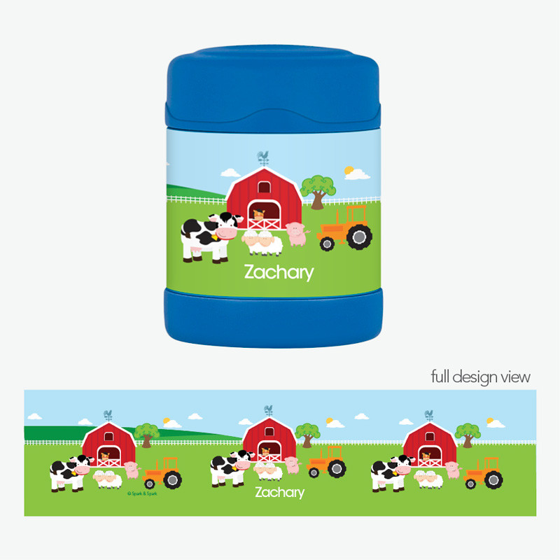 A Day in the Farm Thermos Food Jar