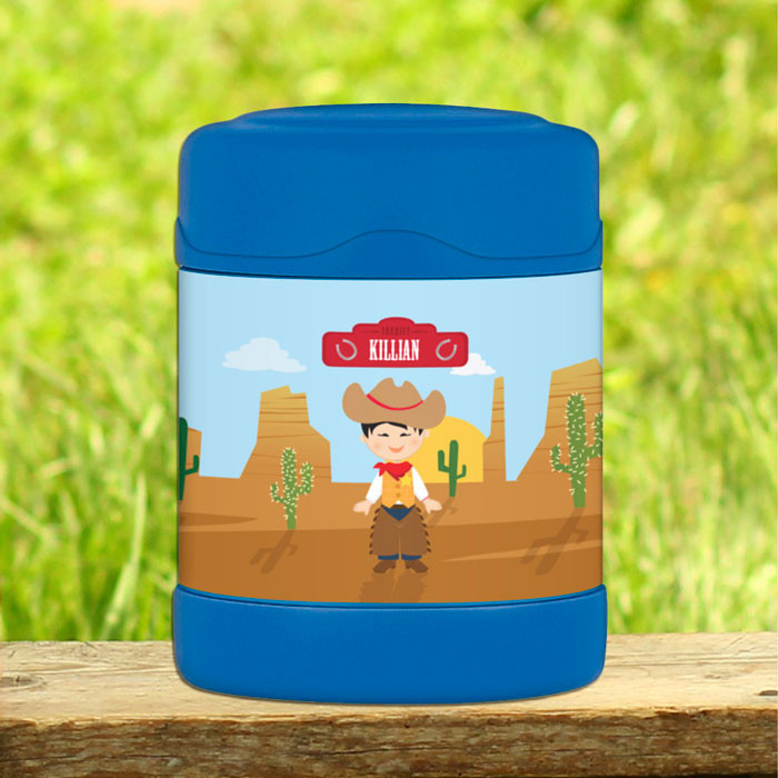 Cowboy Thermos Food Jar