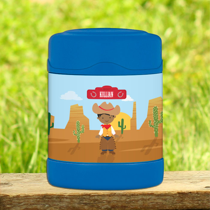 Cowboy Thermos Food Jar