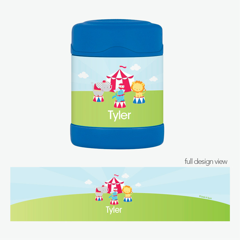 Fun Circus Thermos Food Jar