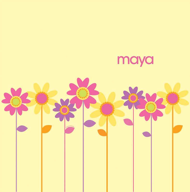 Three Spring Blooms Shower Curtain