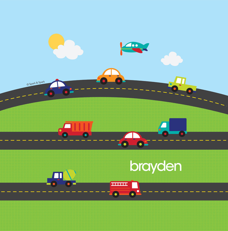 My Commute Shower Curtain