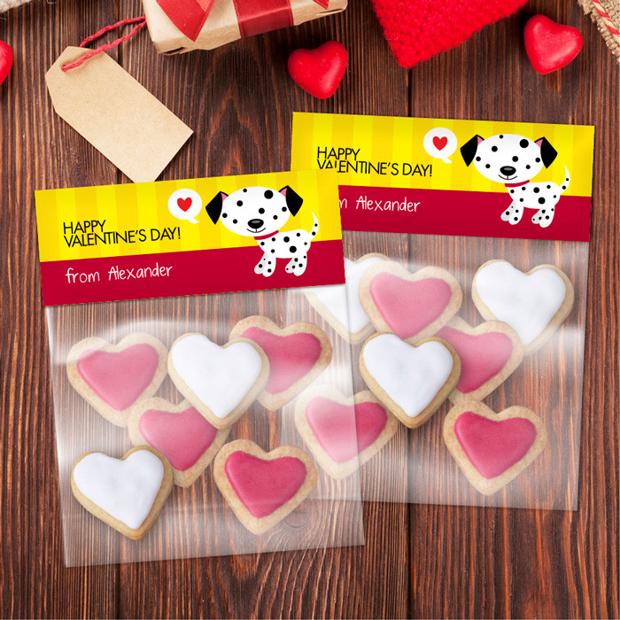 A Patchy Valentine's Day Treat Bags