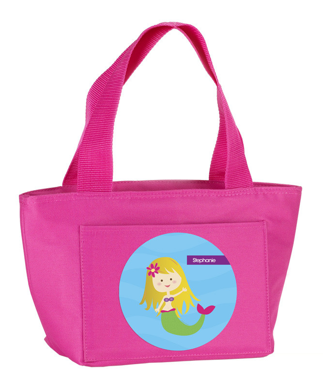 Cute Mermaid Kids Lunch Tote