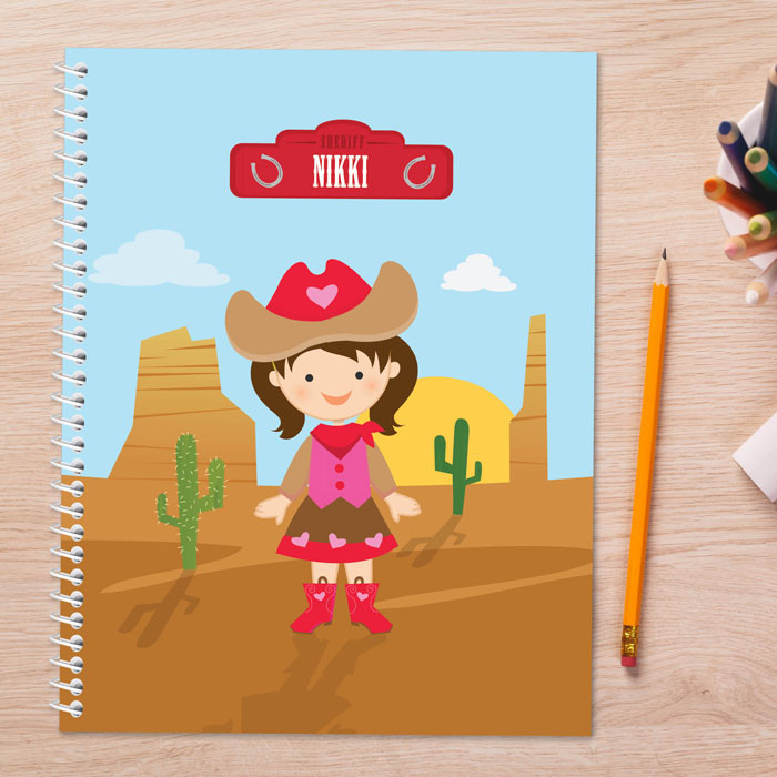 Cowgirl Kids Notebook
