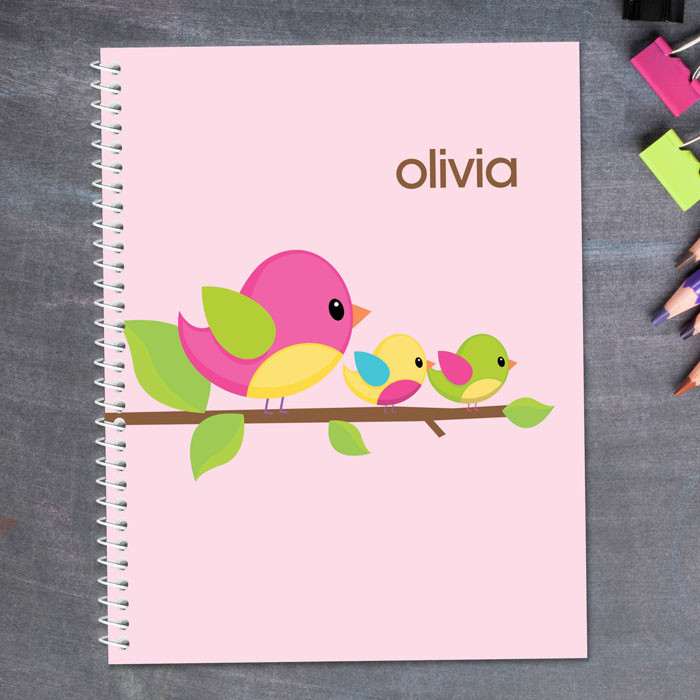 Singing Birds Kids Notebook