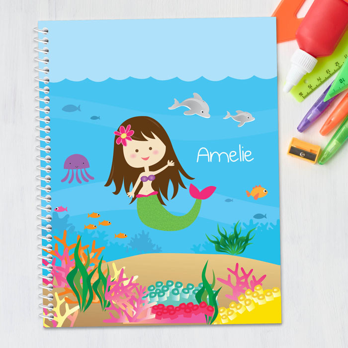 Sweet Mermaid Kids Notebook