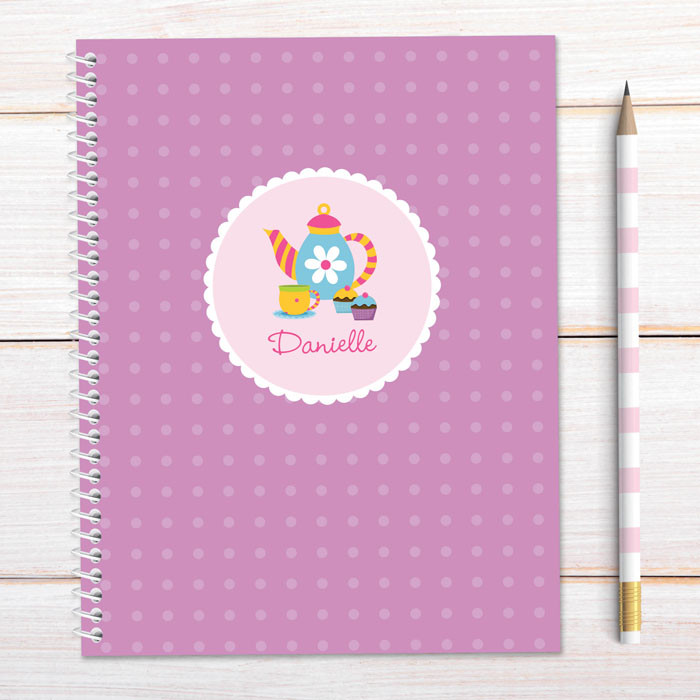 Tea Time Kids Notebook