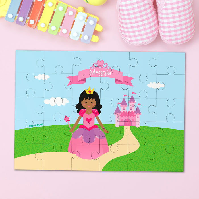 Sweet Little Princess Personalized Puzzles