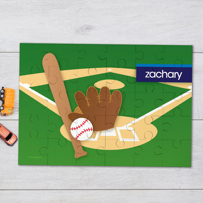 Baseball Fan Personalized Puzzles