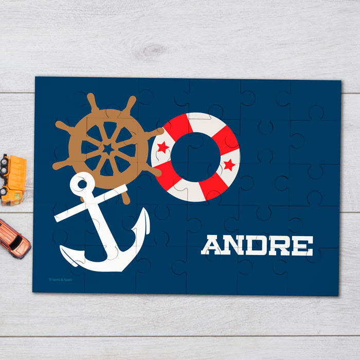 Nautical ways Personalized Puzzles