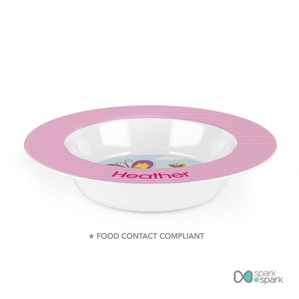 A Butterfly Field Kids Plates