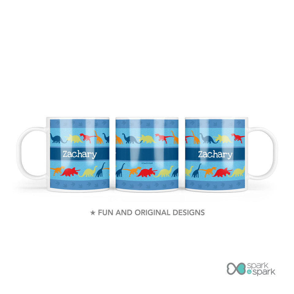 Dinosaur Trails Kids Plate