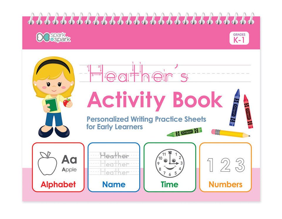 English Horizontal Writing Book For Girls