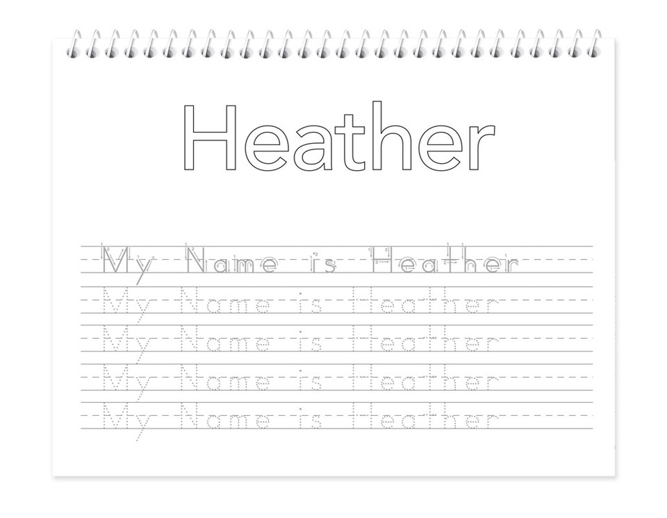 English Horizontal Writing Book For Boys