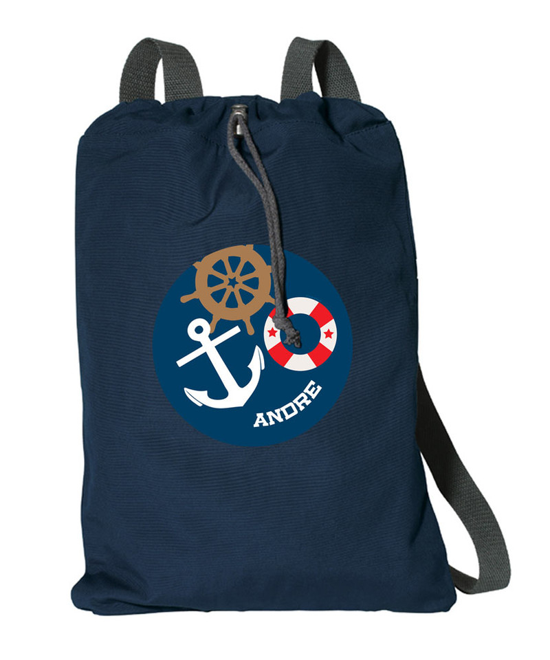 Nautical Ways Personalized Kids Bags