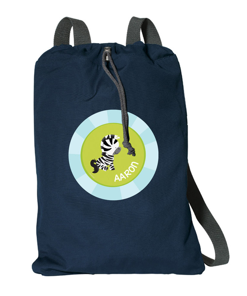 Cute Baby Zebra Personalized Bags