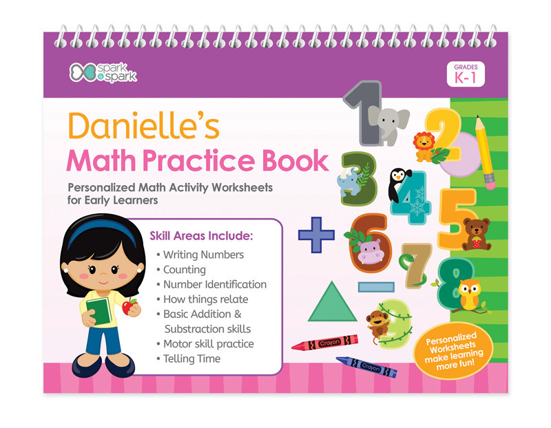 Math Practice Book For Girls