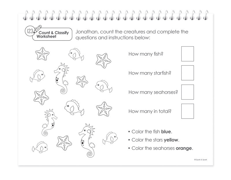 Math Practice Book For Boys