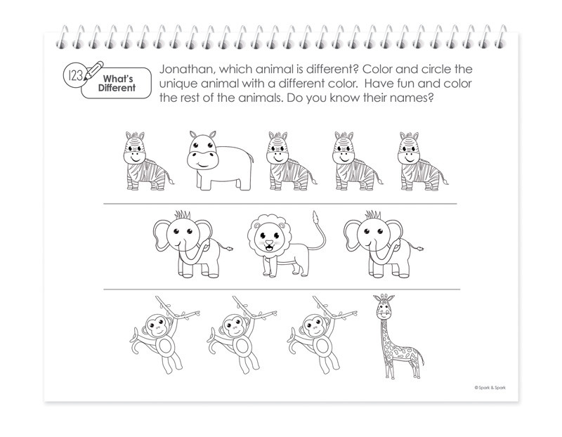 Math Practice Book For Boys