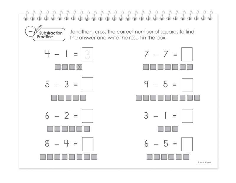 Math Practice Book For Boys