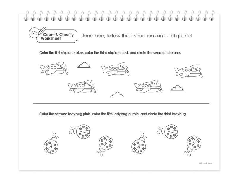 Math Practice Book For Boys