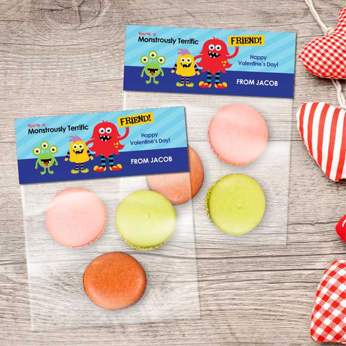 Monster Love Favor Bags