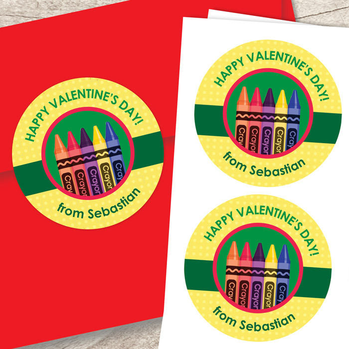 Full Of Color Address Labels